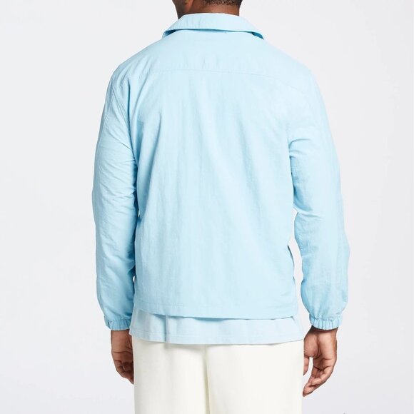 NWT DSG X TWITCH + ALLISON Men's Coaches Jacket in Cloudless Sky Size Small - Picture 3 of 8